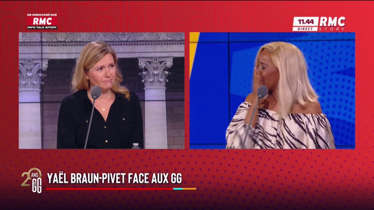 🔴 "Qu’est-ce vous avez fait de la France ?" 👉🏼 Joëlle Dago-Serry fond en larmes face à @yaelbraunpivet #GGRMC