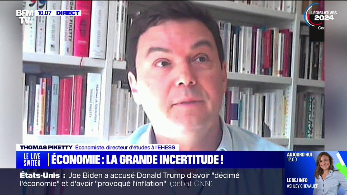 Les vrais économistes soutiennent le programme du front populaire mais on ne les voit jamais à la télé parce que les antennes sont saturées par des cancres d’école de commerce qui se font passer pour des économistes mais qui ont l’avantage d’être de droite