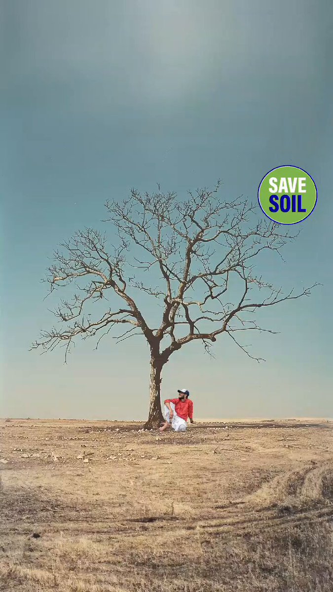 Amazing things happen when soil is revitalized! Healthy soil forms the bedrock of a greener, cooler planet. As the second-largest carbon sink, it is pivotal in reversing climate change. Further, increased plant cover helps regulate the Earth's temperature by providing shade and releasing moisture through transpiration. #SaveSoil