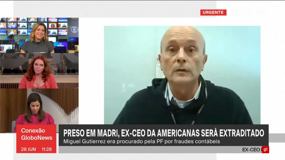 Relatório do MPF mostra e-mail de ex-CEO da Americanas com duas versões das contas da empresa, uma para o mercado e outra interna. Miguel Gutierrez foi preso nesta sexta (28), em Madri, por fraude. ➡ Assista ao #ConexãoGloboNews: #GloboNews
