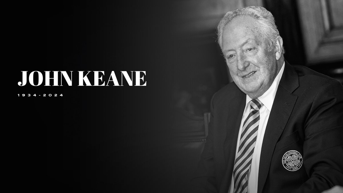 The Funeral Mass of former Celtic Director and Honorary Chairman, John Keane, took place today. John will forever be regarded as one of the Clubโs saviours and, for that reason, all Celtic supporters will always owe the Irishman an eternal debt. #YNWA๐