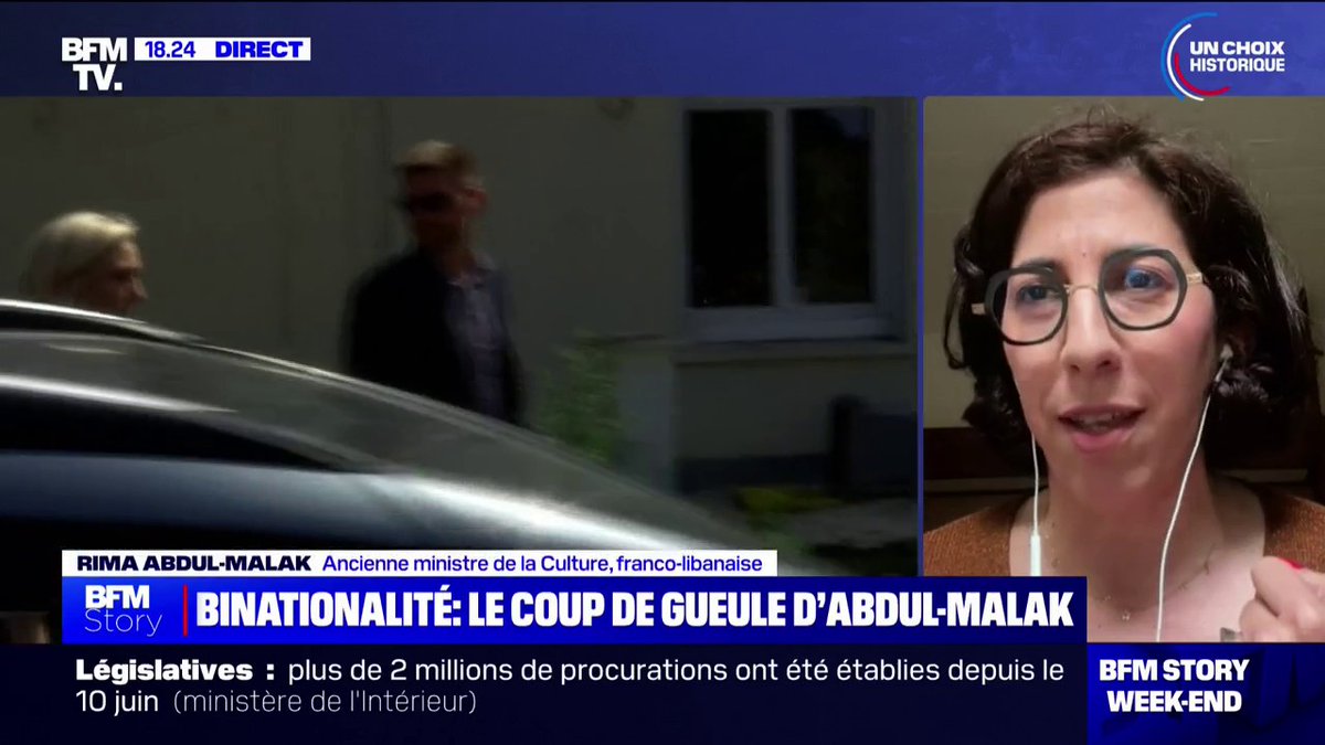 💬 "Je les ai vécus comme une insulte" Rima Abdul-Malak, ancienne ministre de la Culture franco-libanaise, réagit aux propos de Roger Chudeau sur les ministres "franco-français"