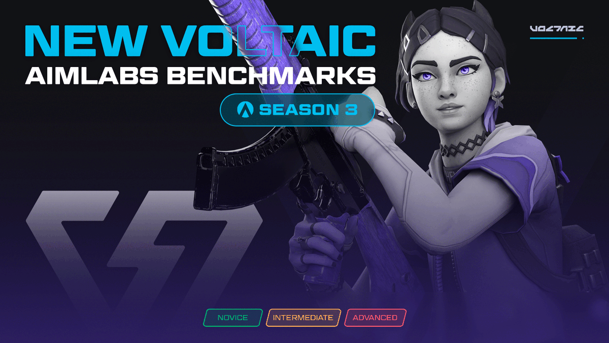 Announcing the Voltaic Season 3 Aiming Benchmarks BETA for Aimlabs ⚡️