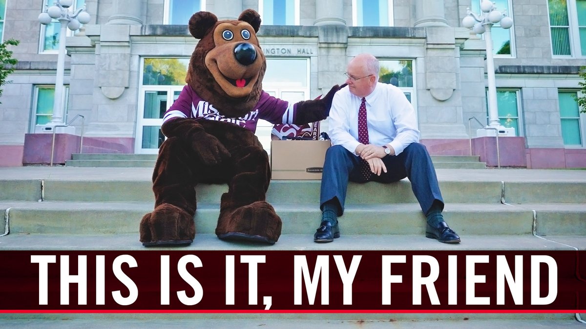 This isn’t goodbye, it’s see you later. Thank you for everything, Missouri State.