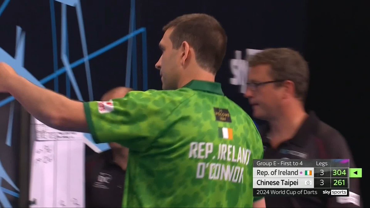 CHINESE TAIPEI STUN IRELAND! 😱 Chinese Taipei have just caused one of the biggest upsets in World Cup history! The World Cup debutants beat Republic of Ireland 4-3! 📺 #WorldCupofDarts | Group E
