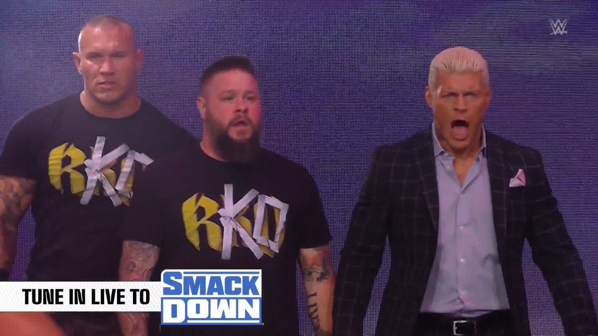 IT’S ON SIGHT! 😤 Cody Rhodes, Randy Orton, and Kevin are out for vengeance! #SmackDown