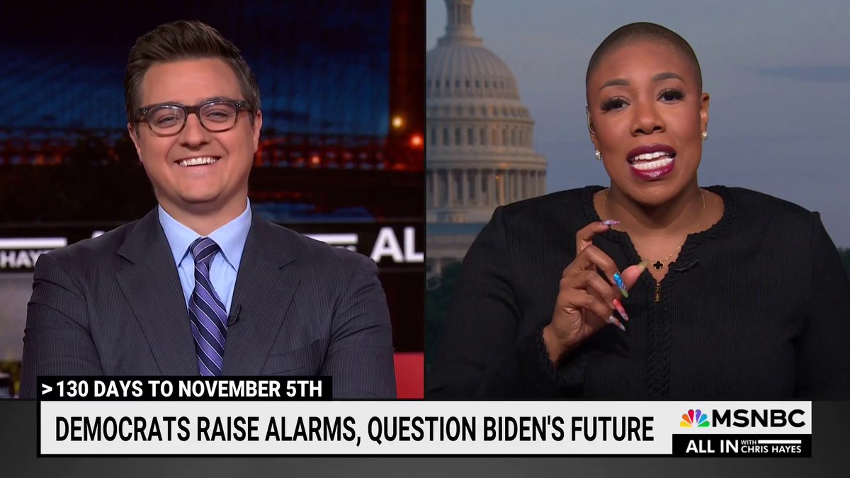 WATCH-- Symone D. Sanders Townsend to Chris Hayes: "I'm still trying to figure out what a Black job is, Chris. Am I at my Black job right now? I don't know."