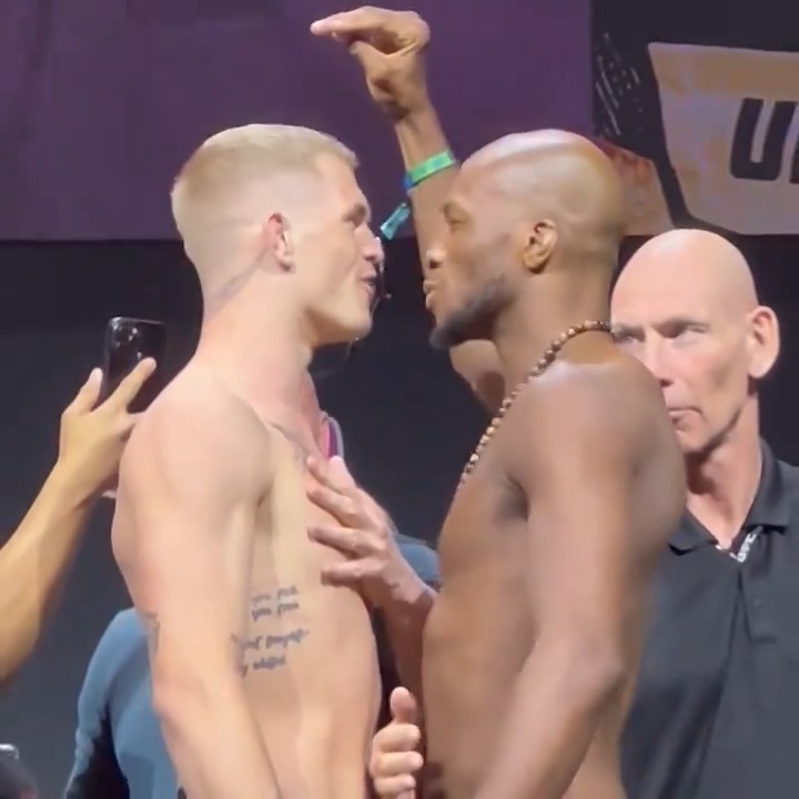THIS FIGHT BETTER LIVE UP TO THIS INTENSITY #UFC303
