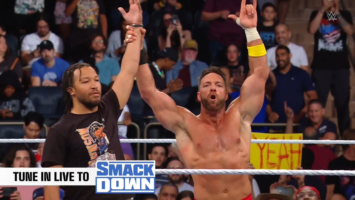 .Jalen Brunson has LA Knight's back 😤💪 #SmackDown