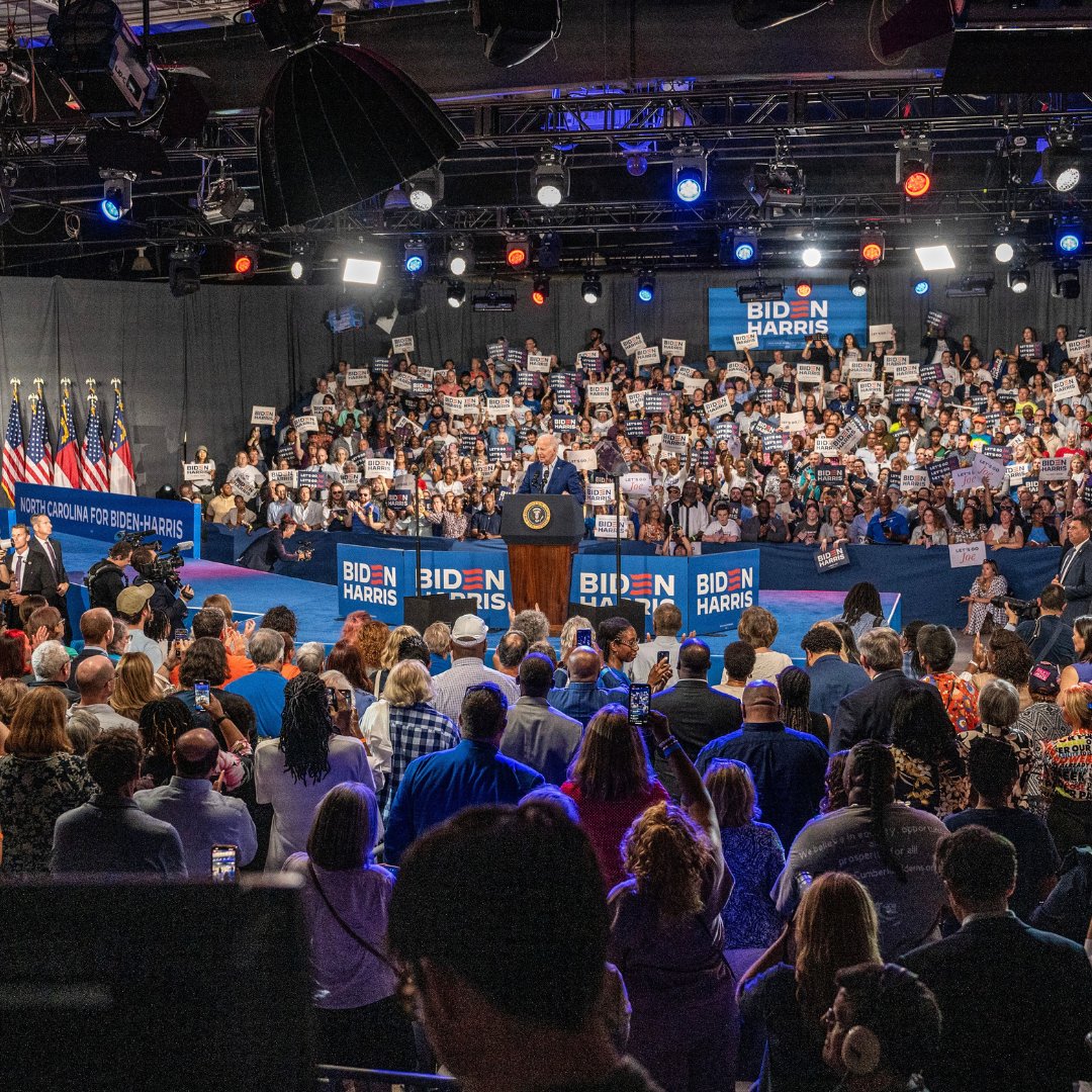 Last night—and I mean this sincerely—Donald Trump set a new record for the most lies told in a single debate. He lied about creating a great economy. He lied about the pandemic. And he lied about helping veterans.