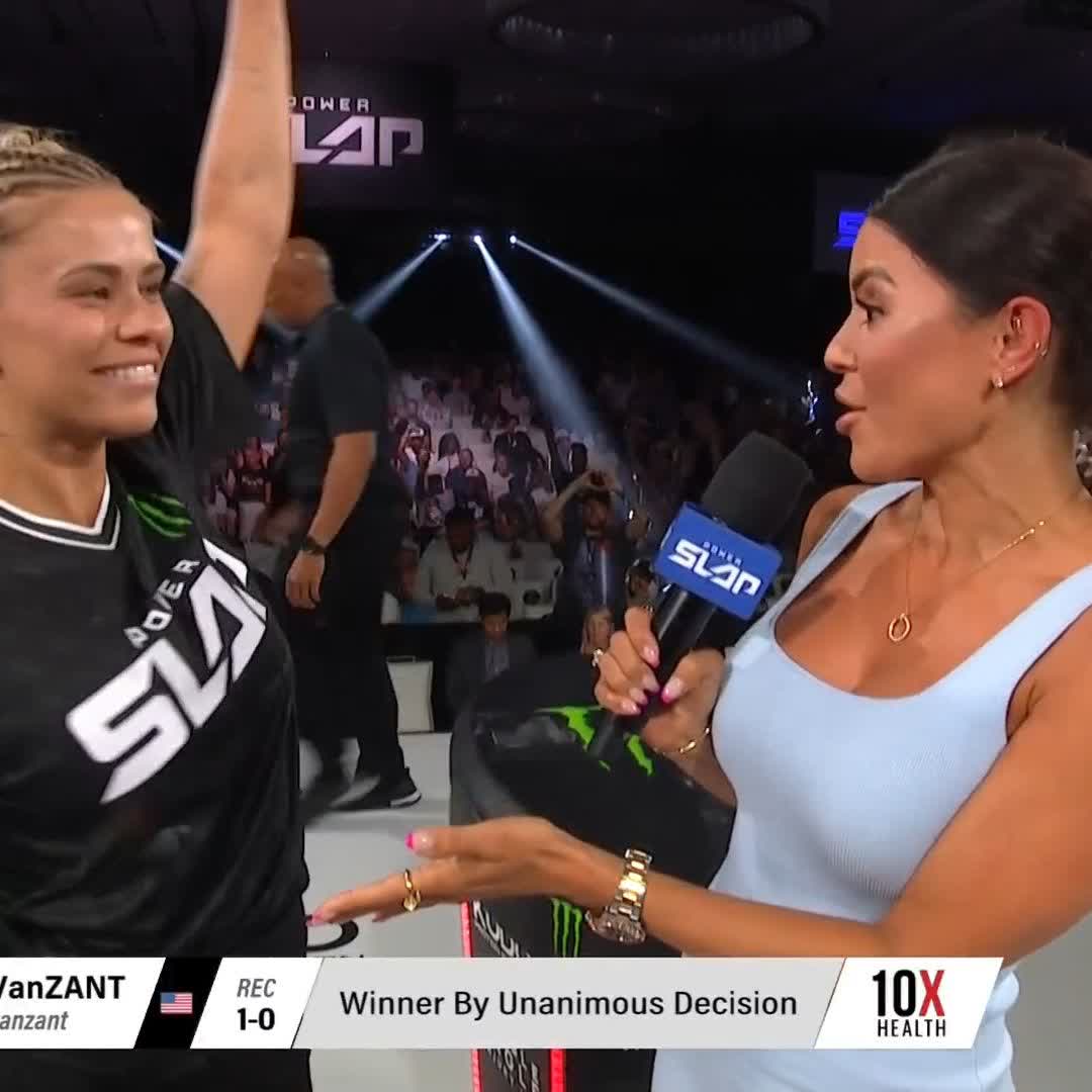Paige VanZant is HERE to stay 💥 [ Tune into #PowerSlap8 NOW on Rumble ]