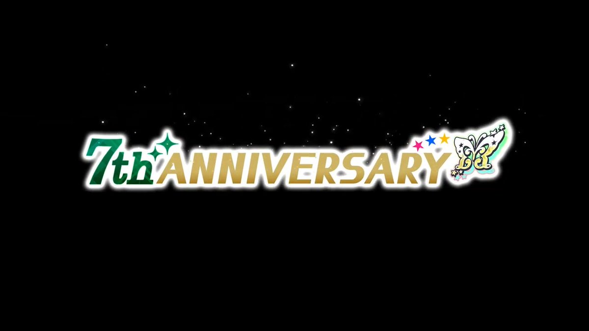 📯#祝ミリシタ7周年 特別PV🎉 #アイマスch にて公開いたしました🎊 楽曲『7days A Week!!』を使用したPVです！ 『どんな一瞬も一秒も 未来へ届け！』 皆さんのお気に入り場面をぜひ、教えてくださいね♪ ▼ご視聴はこちらから！