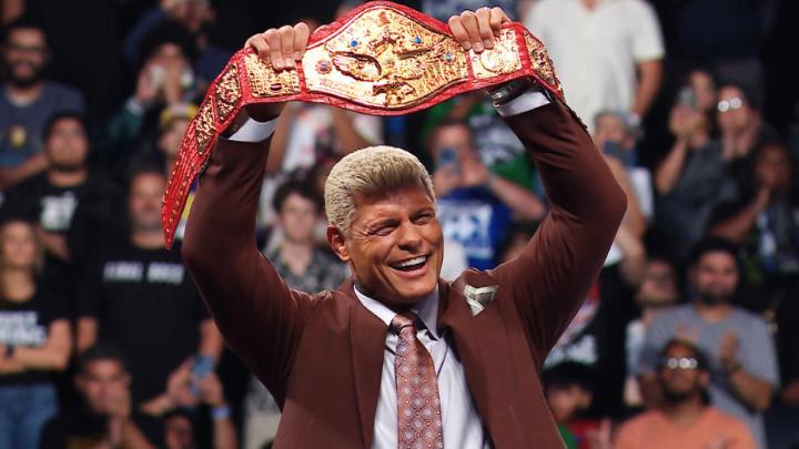 EXCLUSIVE: Undisputed WWE Champion Cody Rhodes thanks the New York City crowd and talks about what MSG means to his family. #SmackDown