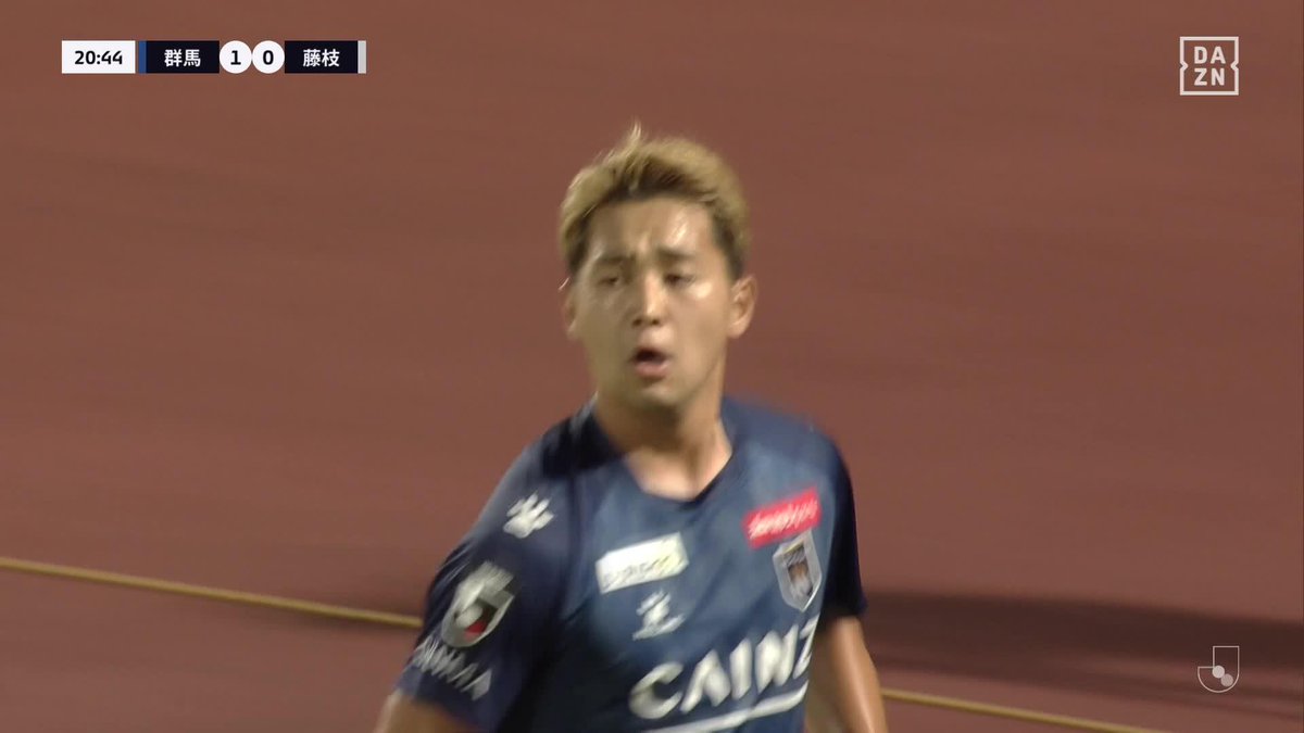 ／ これ以上は負けられない🔥🔥 ＼ 右サイド・川上の グラウンダーのクロスに 川本が合わせた！ 久しぶりの勝利に向けて 大きな先制点！ 🏆明治安田J2第22節 🆚群馬×藤枝 📺 #DAZN ライブ配信中 #群馬藤枝