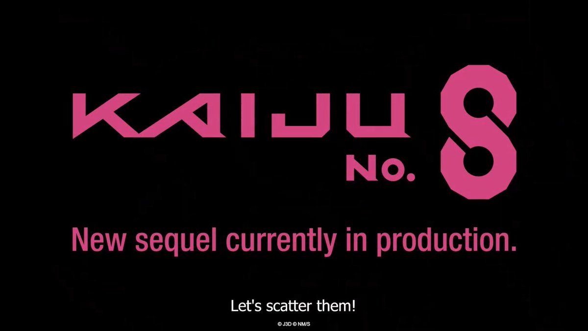 🚨 Kaiju alert! 🚨 A new sequel to Kaiju No. 8 is currently in production! #KaijuNo8