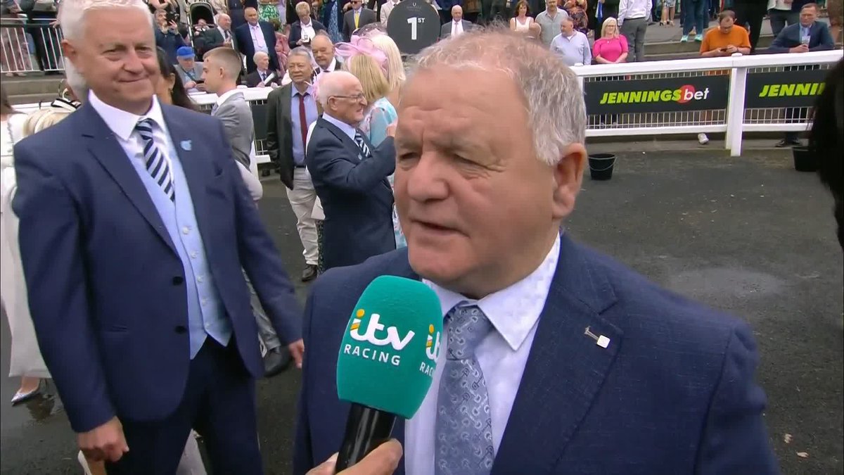 🗣️ "It hasn't sunk in!" Brian Ellison has won the Northumberland Plate! 🍽️ #ITVRacing | Newcastle Racecourse | Brian Ellison Racing | Rishi Persad
