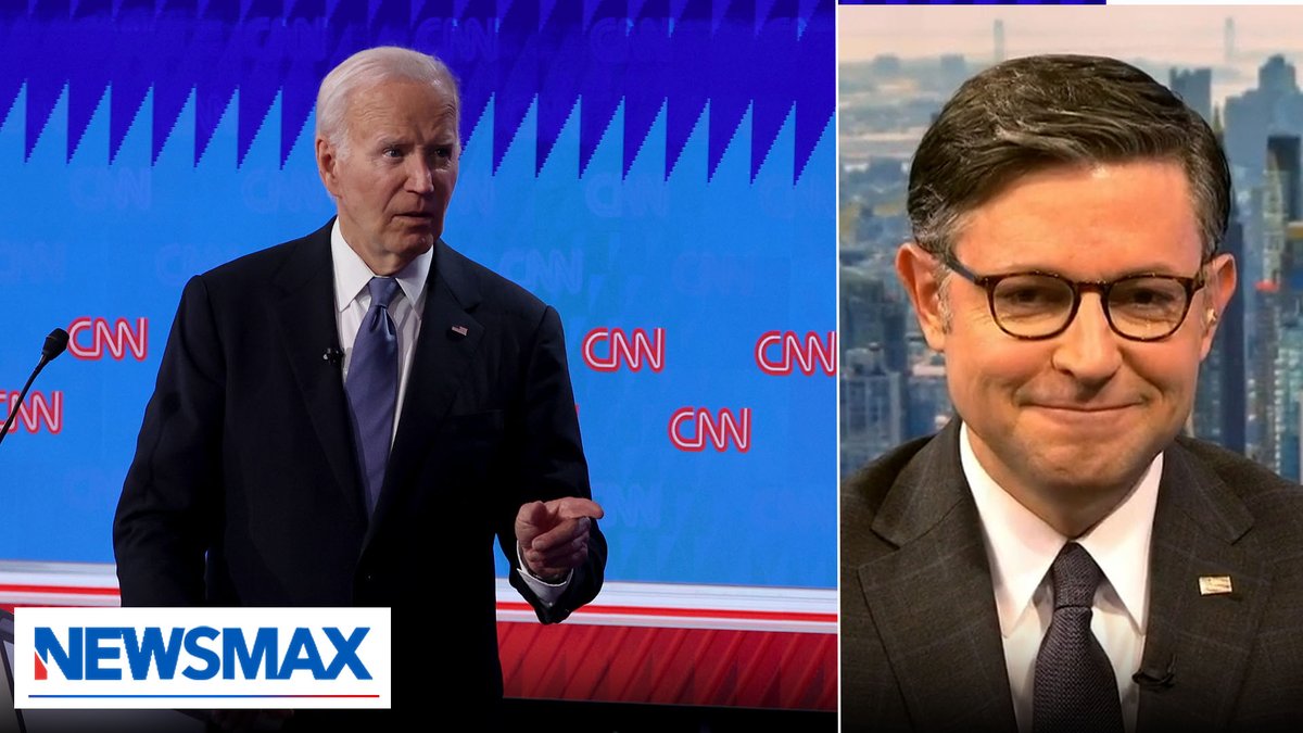 "I don't think President Biden is actually running the country. I think there's a small group of advisers — many of them are very progressive leftists who are trying to push their various agendas…" — Speaker Mike Johnson Speaker Mike Johnson Tom Basile 🇺🇸