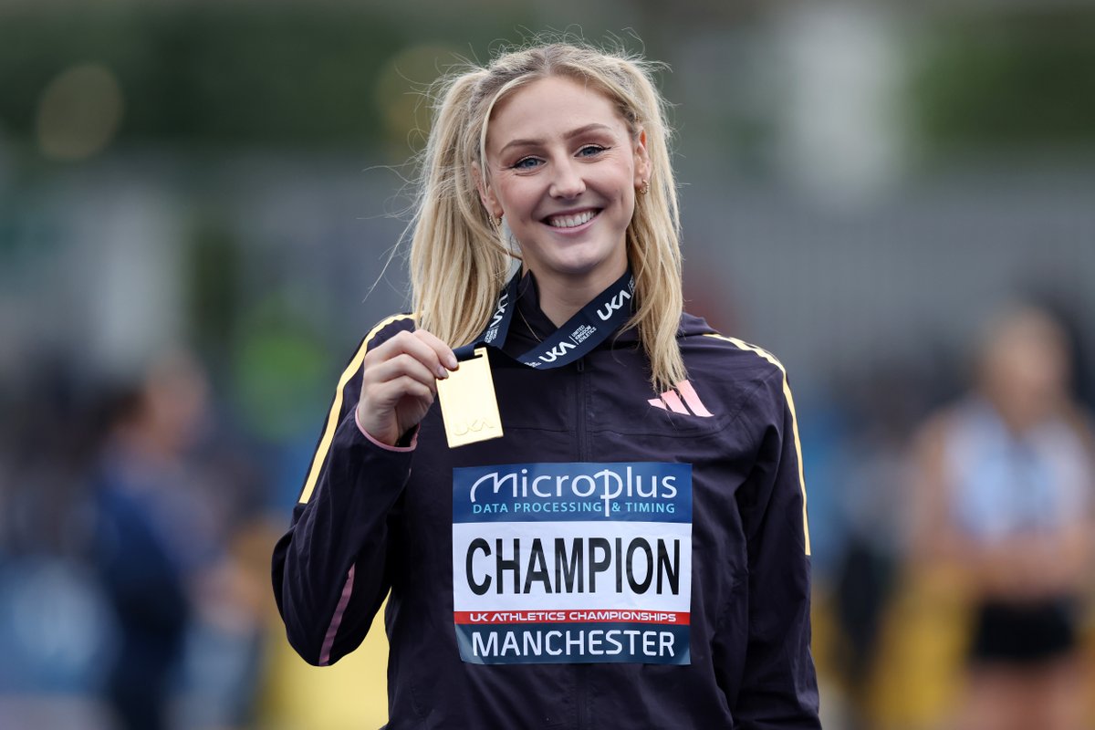 It’s Molly Caudery’s world and we’re just living in it 🥇 4.83m and another national title 👏 #WhereItStarts | #UKChamps2024