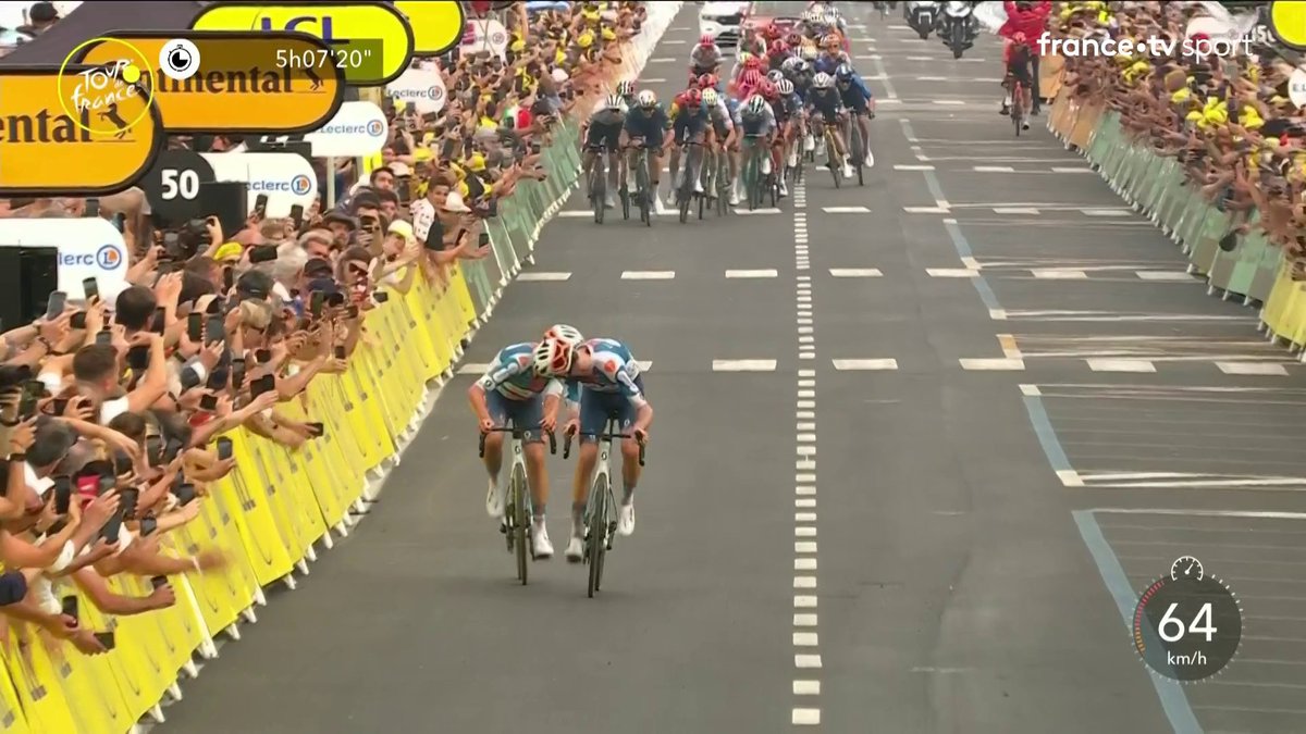 Romain Bardet nous fait rêver dès la première étape. Le Tour 2024 s’annonce mythique.