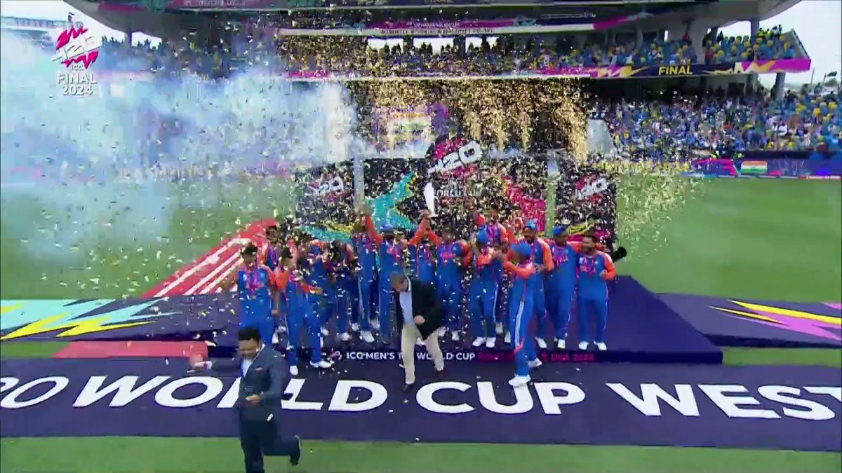 India are crowned T20 World Cup CHAMPIONS ๐๐ฎ๐ณ