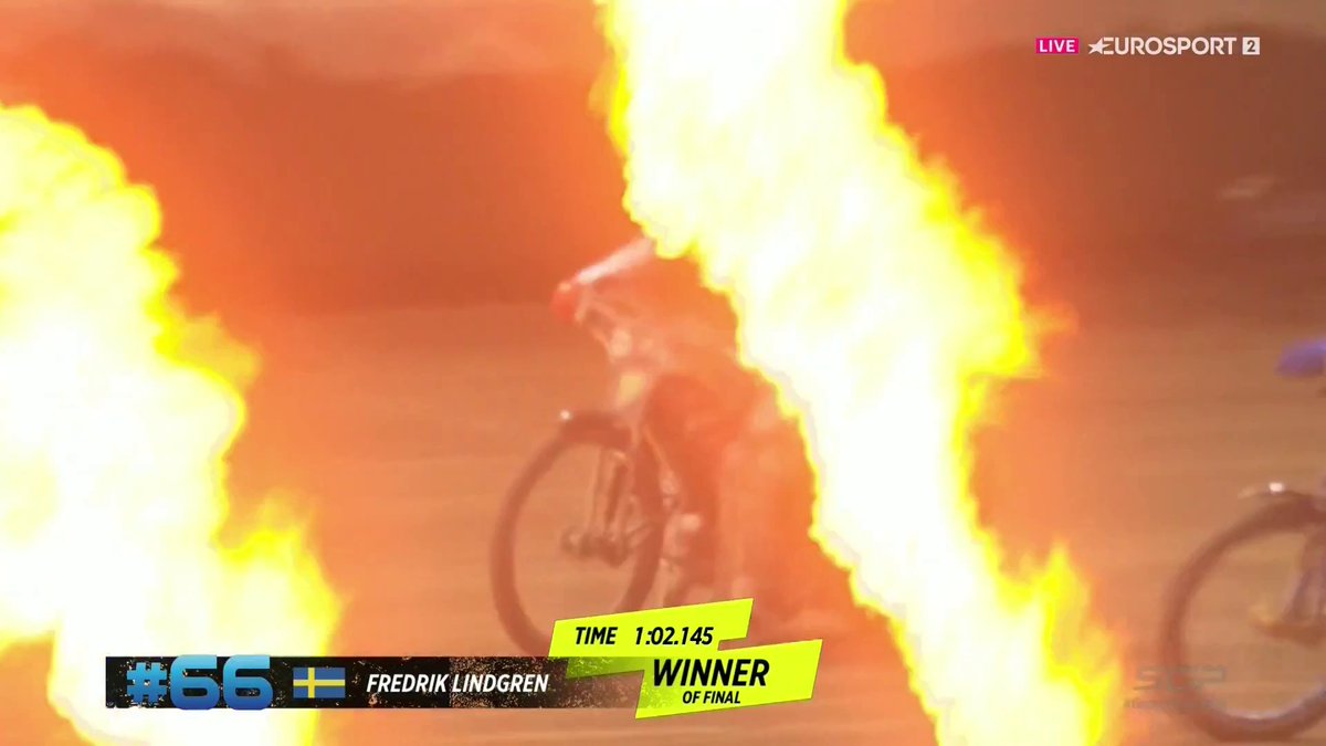 FREDDIE LINDGREN WHAT A RIDE 🤯 🎙 "38 years of age riding like a teenager!" #FIMSpeedwayGP | #ISSGorzowSGP
