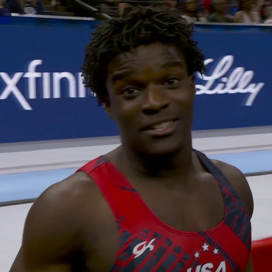 “I’m an Olympian.” Frederick Richard is GOING TO PARIS! #USAGTrials24