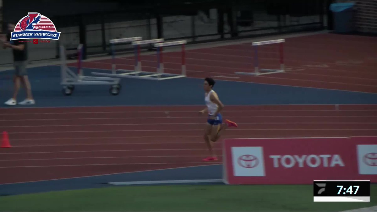 HE GETS THE STANDARD! James Corrigan of BYU Track & Field/Cross Country clocks 8:13.87 in the men's 3k steeplechase at the Penn Relays Summer Showcase to hit the Olympic Standard and solidify his spot on the line in Paris!