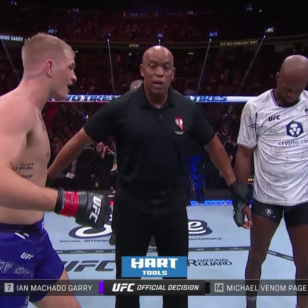 Still undefeated ๐ช @IanGarryMMA takes home the UD victory! #UFC303
