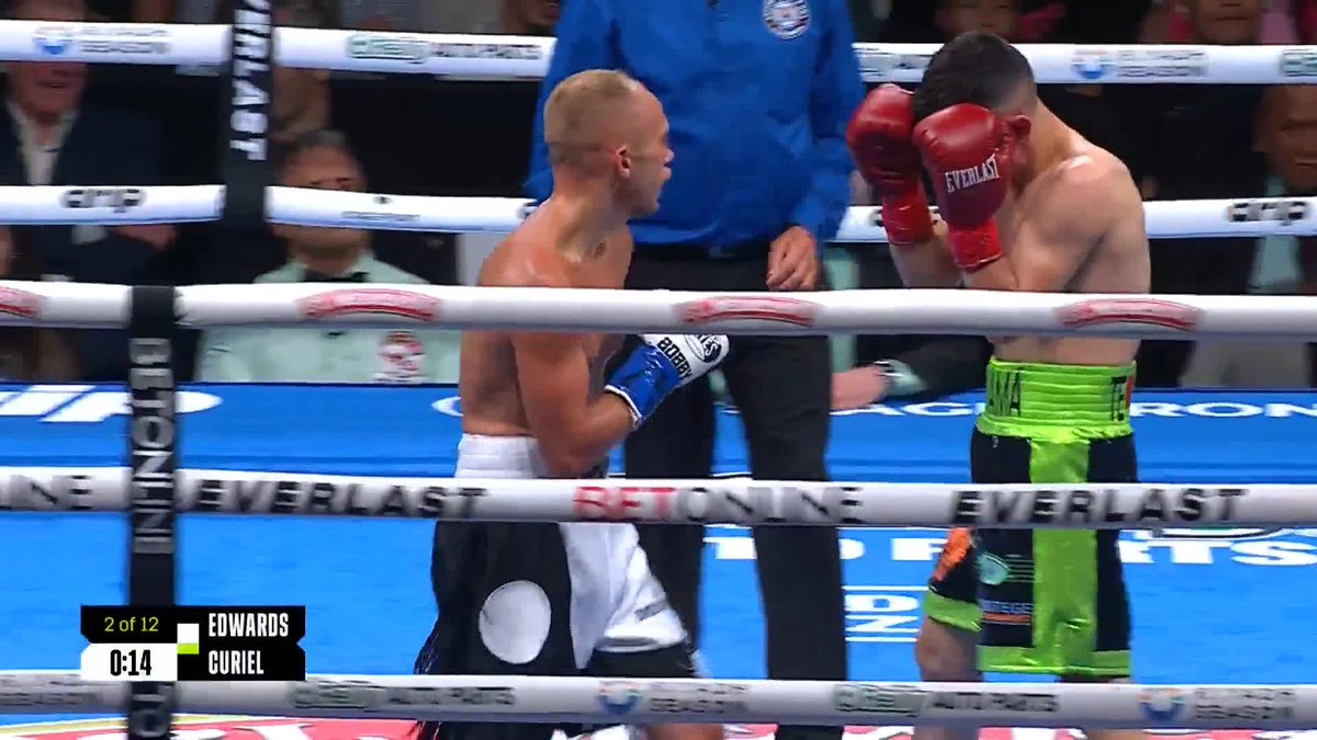 Sunny Edwards doing Sunny Edwards things 🔥 Oh how we have missed this 👏🏼 🎬 Matchroom Boxing #EdwardsCuriel | #EstradaBam