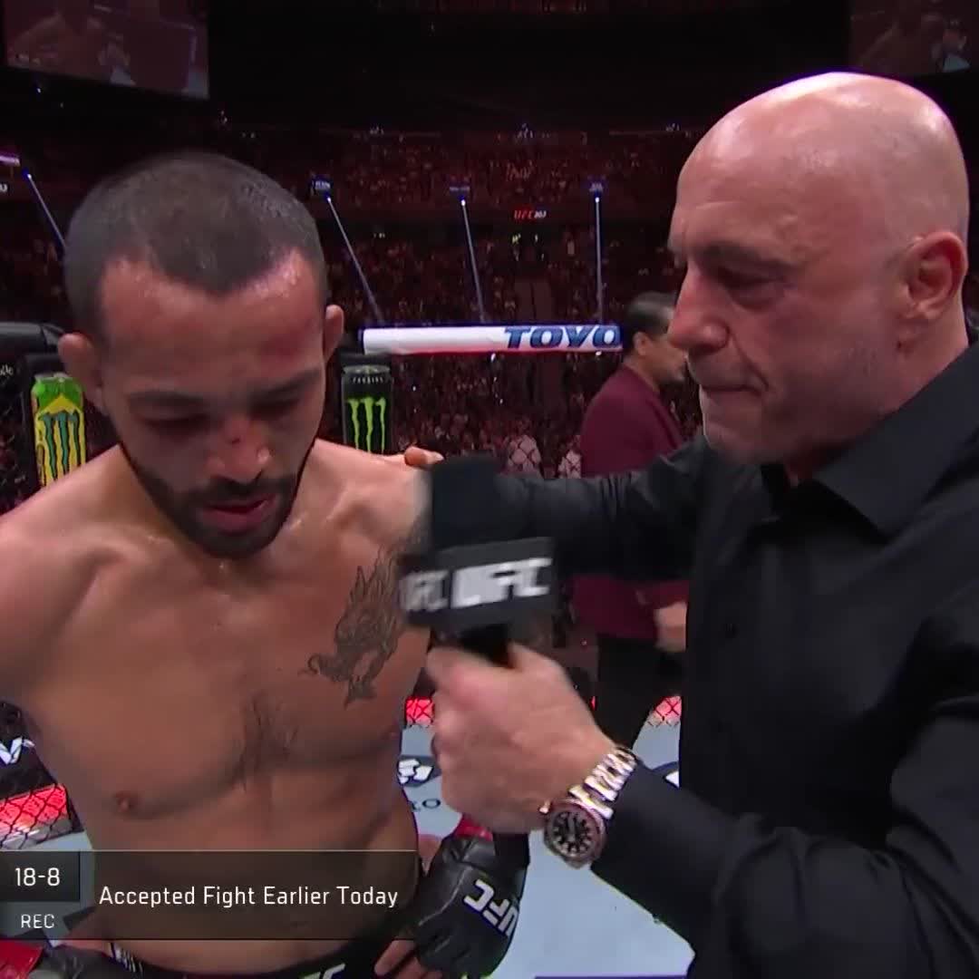 Nothing but respect for this man ๐คฒ #UFC303 | @DynamiteDan808