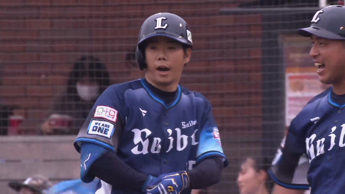 #松原聖弥 選手の移籍後初となる適時打で先制！ 2死から作った満塁のチャンス、勝負強さを見せます！ #埼玉西武ライオンズ #seibulions #やる獅かない