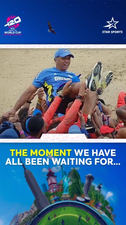 VIDEO OF THE DAY. ❤️ - Virat Kohli, Rohit Sharma &amp; other players lifting Rahul Dravid to give him a perfect farewell. 🥺