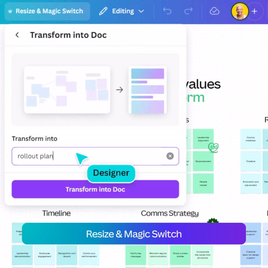📄Speed up your workflow by transforming any design into a custom, personalized doc
