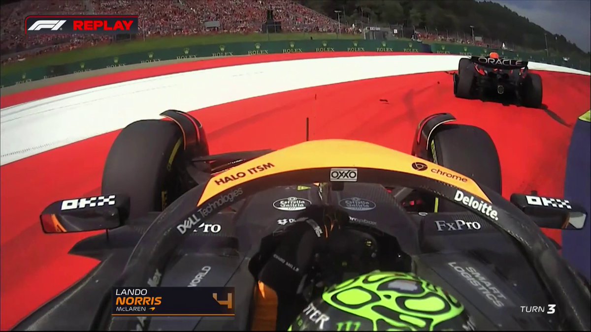 It's a 10 SECOND PENALTY for Max Verstappen for causing a collision with Lando Norris! ⏱⚠