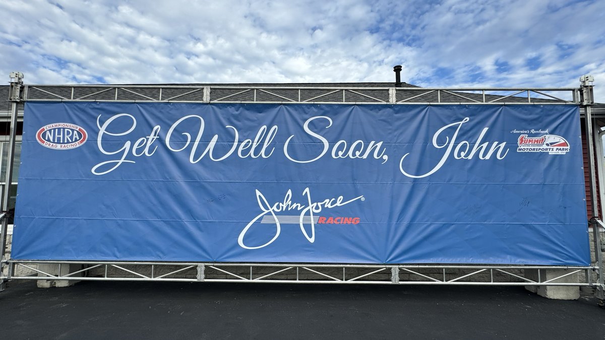 We are racing today in Ohio, but our hearts continue to be in Virginia. Get well soon, John!