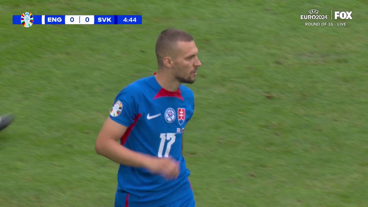 SLOVAKIA COME CLOSE TO OPENING GOAL. 😲 England have started this game like, well, England. 😴
