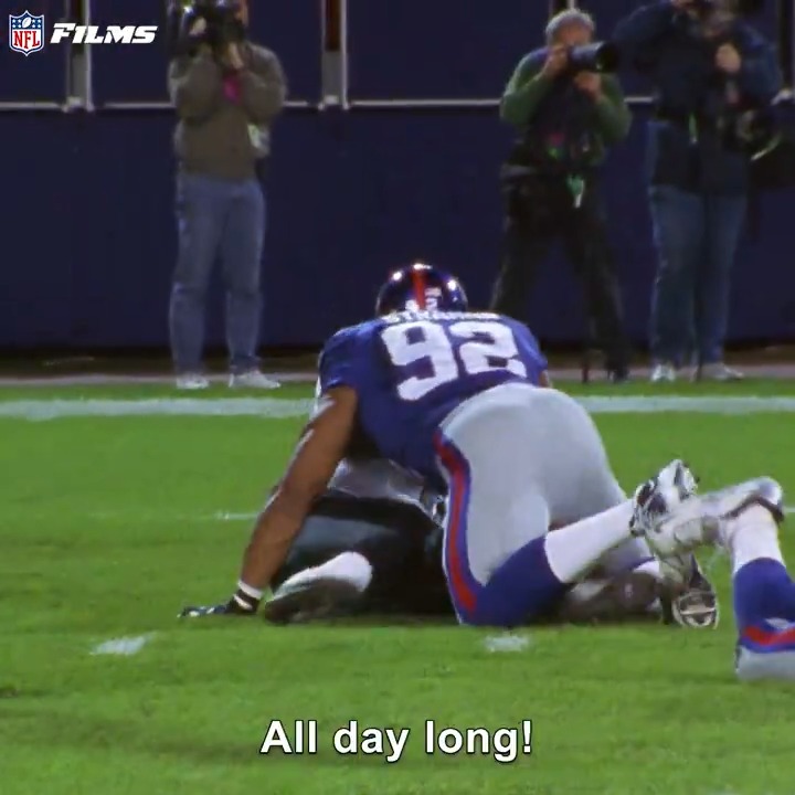 The definition of a New York Giant. Michael Strahan #Giants100