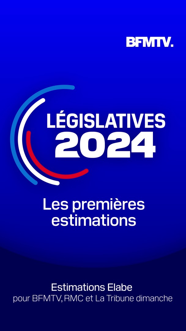 33% pour le RN et ses alliés, 28,5% pour le NFP, 22% pour Ensemble Législatives 2024: les premières estimations Elabe pour BFMTV, RMC et La Tribune dimanche
