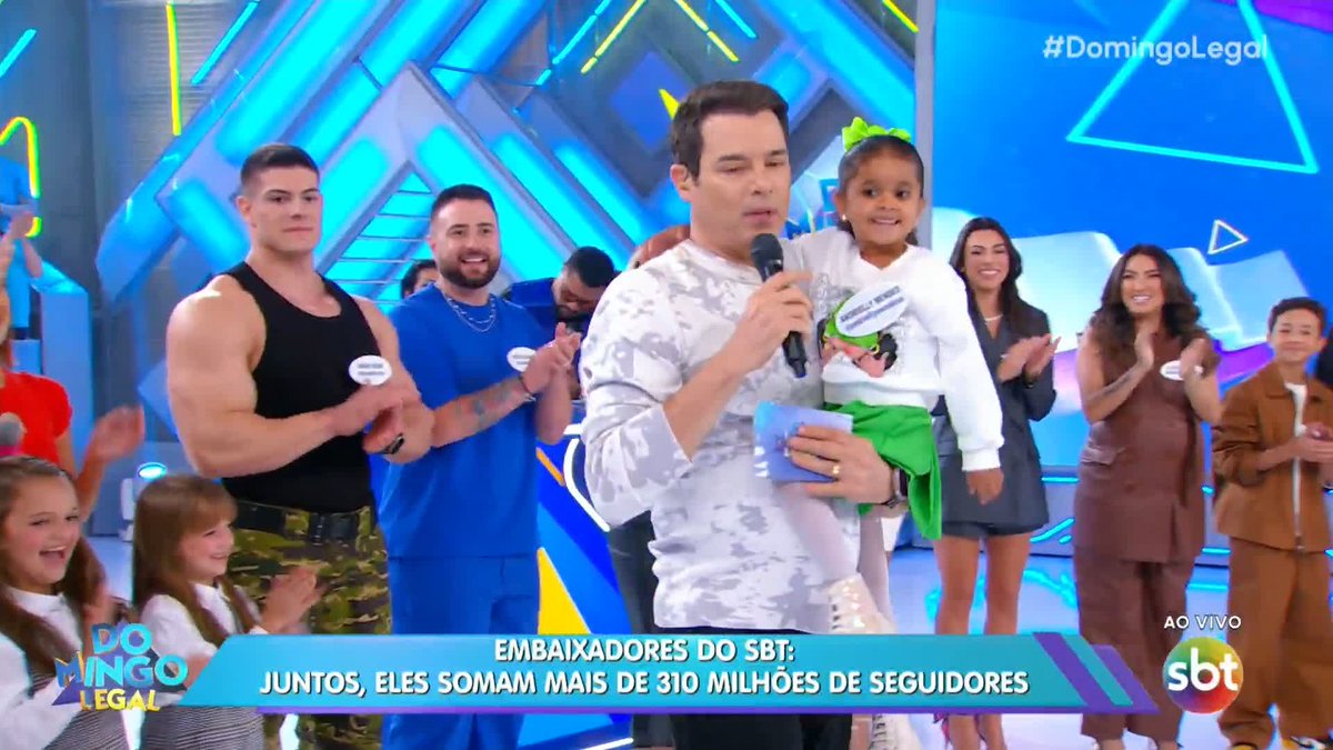 FIM DE UMA ERA! Após saída de Eliana, Celso Portiolli anuncia que o SBT contratou 43 influenciadores digitais para serem embaixadores da emissora.