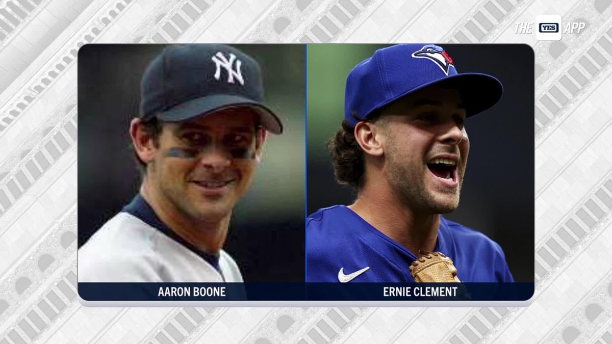 Aaron Boone 🤝 Ernie Clement #YANKSonYES