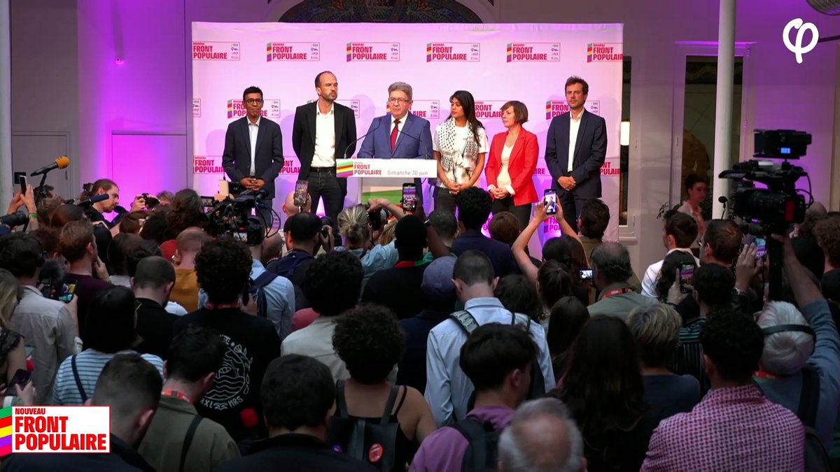 En cas de triangulaire, si le Rassemblement national est en tête et que nous sommes troisième, nous retirerons nos candidatures. Notre consigne est simple, directe et claire : pas une voix, pas un siège de plus pour le RN. #ElectionsLegislatives2024 #NouveauFrontPopulaire