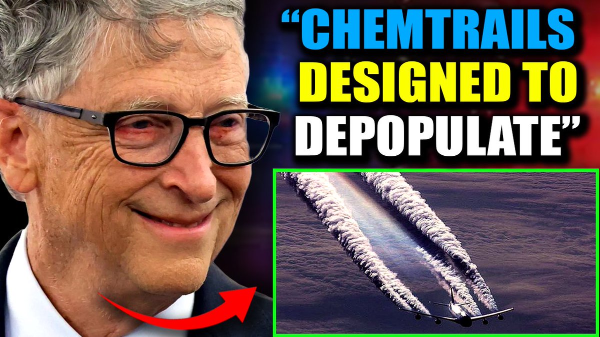 🚨 Pilots Testify Bill Gates Is Carpet Bombing Cities With Chemtrails ✈️ We have all seen the freakish and unnatural chemtrail patterns in the skies above major cities and regional centers. While the mainstream media attempts to convince the public that there is nothing to see here, these freakish geometric chemtrails do not fit into any natural cloud pattern and they have only begun appearing in recent decades. What are they spraying into the sky? Who’s doing it? Why are they doing it, and what are their motives? Most importantly, what can we the people do to put an end to this? According to commercial pilots who have been investigating the phenomenon, the answers to these questions are dark and disturbing and the paper trail exposes the depopulation agenda of the global elite.