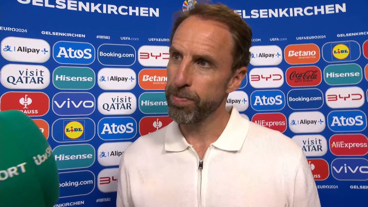 👏 "I never felt tonight would be the end of our tournament" 💬 "Ivan Toney was pretty disgusted when I brought him on with a minute to go" 🔊 Gareth Southgate spoke to Gabriel Clarke after #ENGSVK