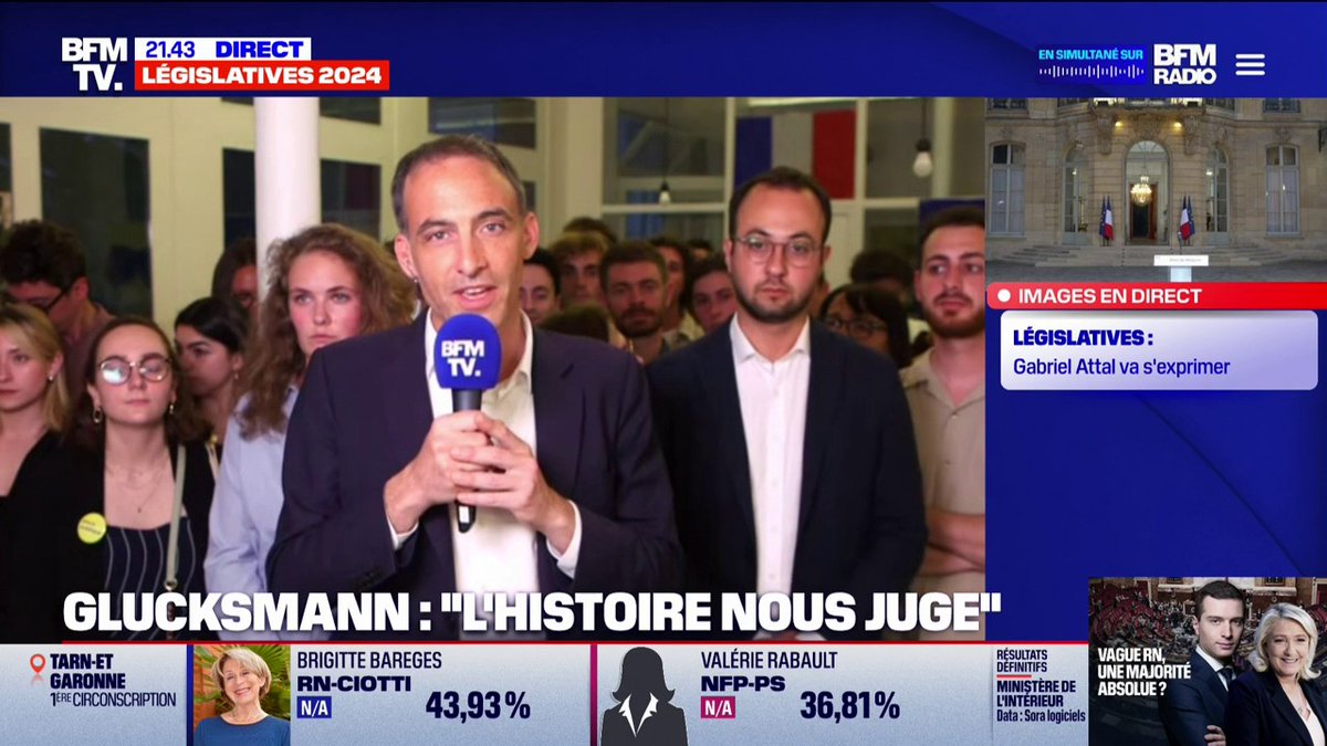 Raphaël Glucksmann (Raphael Glucksmann) à Marion Maréchal: "Pour que la France reste la France, il faut que vous soyez loin du pouvoir"