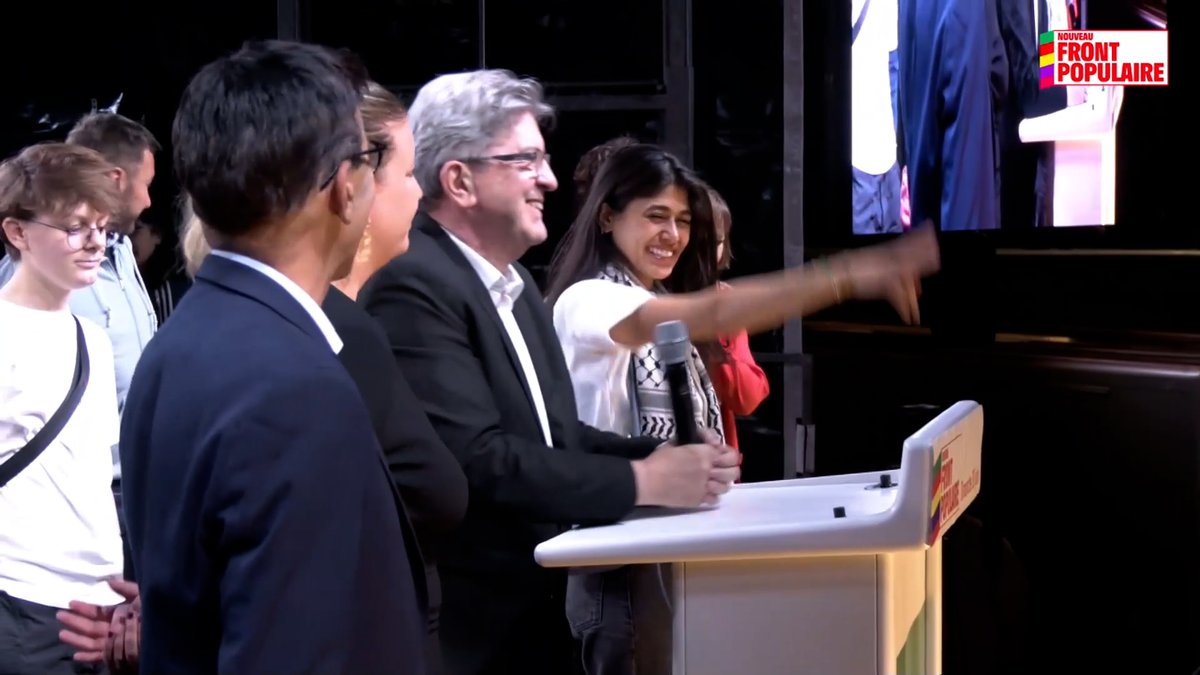 Le monde entier aime la France révolutionnaire qui proclame : « Liberté, Égalité, Fraternité ! ». Voilà ce que nous devons faire vivre. Notre futur est entre nos mains. Jeunes gens, nous écrivons l'Histoire. #ElectionsLegislatives2024