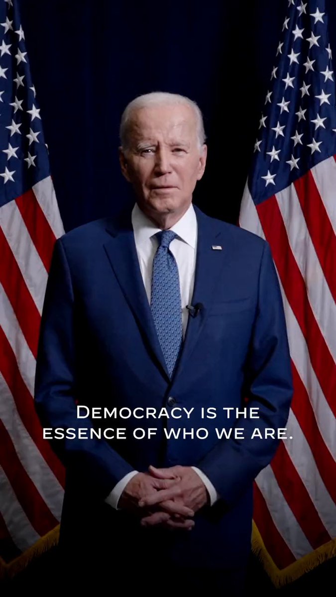 Democracy is the essence of who we are.