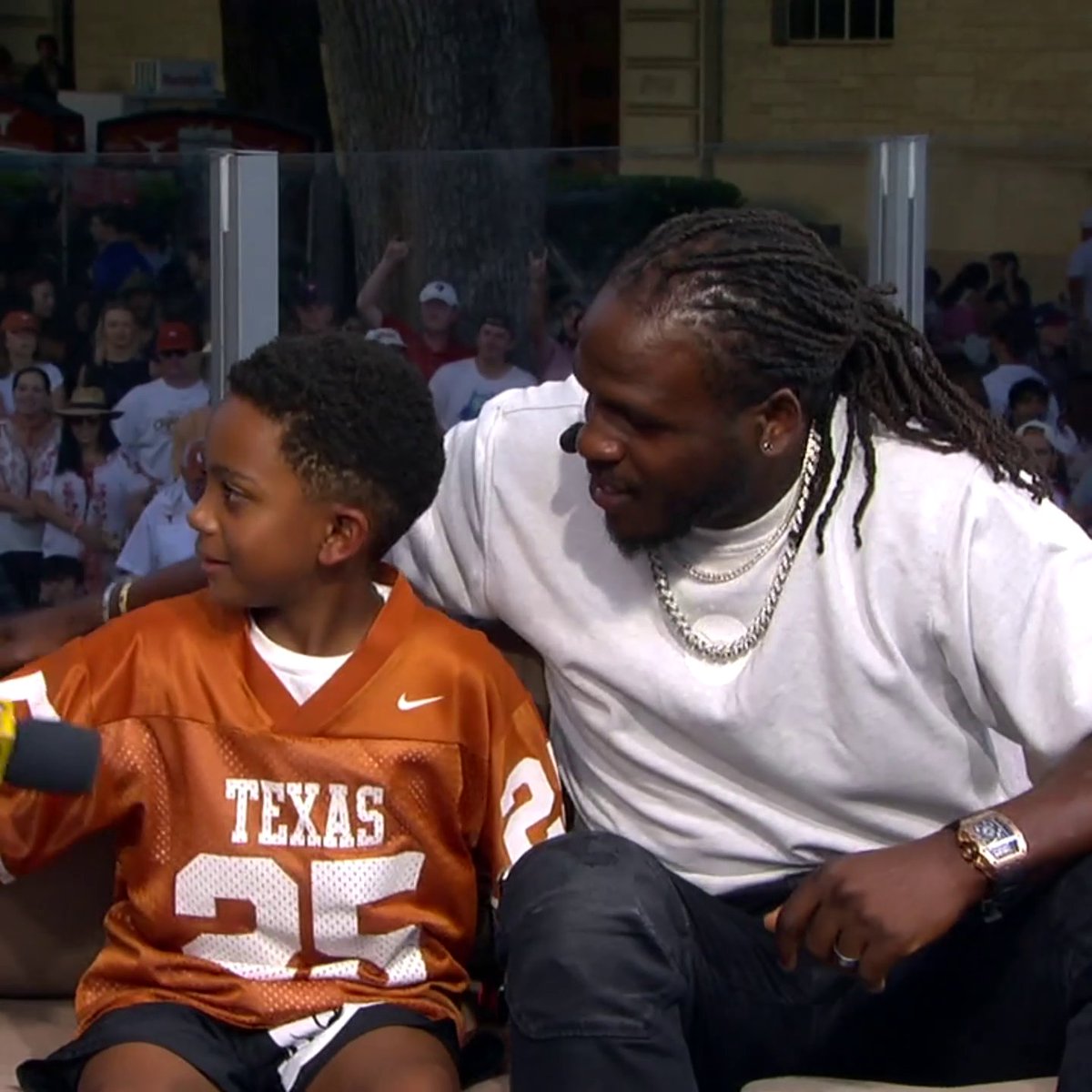 Jamaal Charles’ son stole the show 🥹🤘