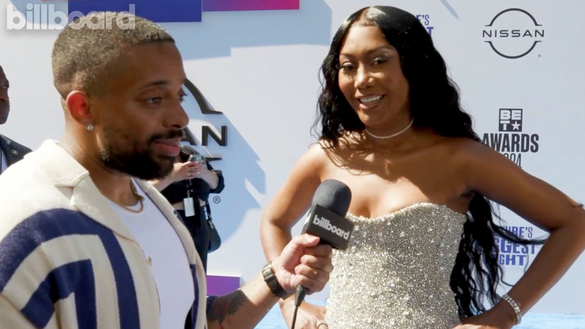 "Mariah is an icon, any chance I get to work with a legend I'm gonna jump at it." –My name is MUNI on working with Mariah Carey. She discusses 'Revenge' &amp; more with Billboard at the #BETAwards.