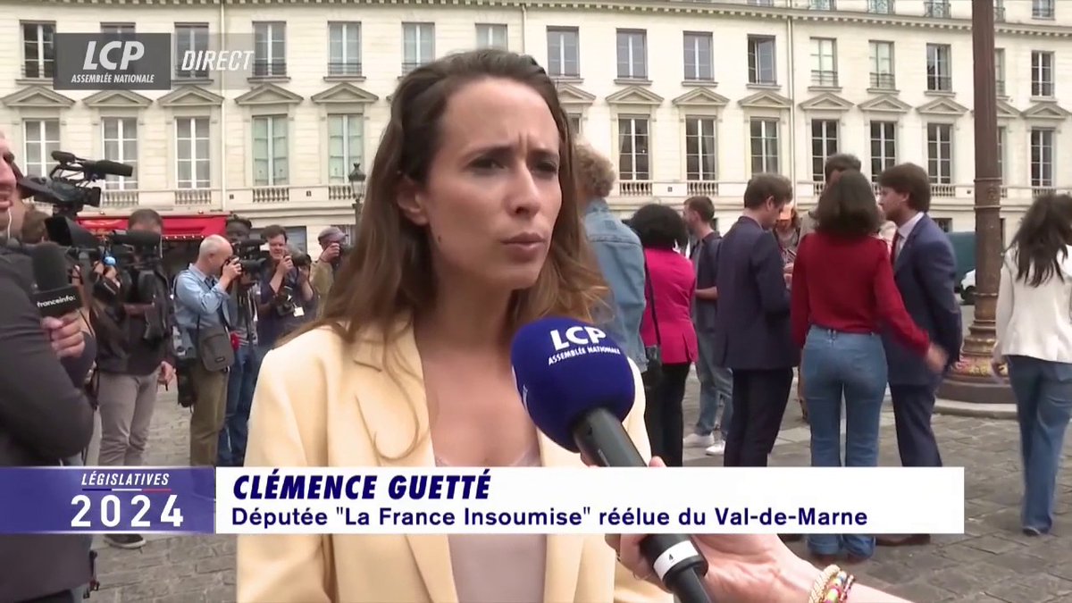 Français, vous avez le choix : Le racisme, la casse sociale et le climatoscepticime du RN. Ou l'espoir, la hausse des salaires, l'union du peuple avec le #NouveauFrontPopulaire. Soyez au rendez-vous.