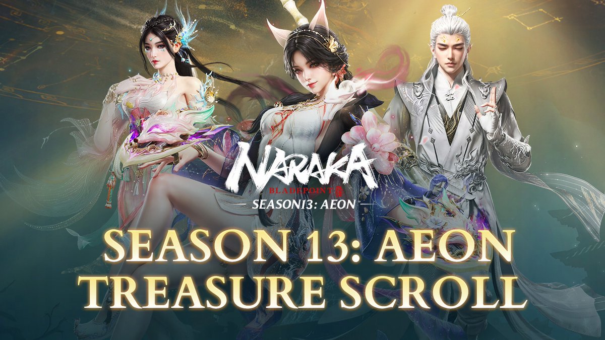 🧚♀️The pursuit of immortality, coming to fruition. Witness the creation of gods in the new seasons' treasure scroll with new outfits for Lyam Liu, Justina Gu and Tessa, available on July 2nd after the patch.